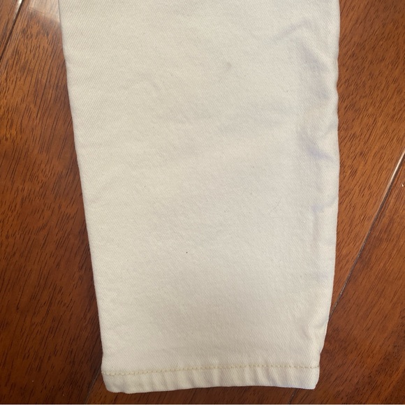 RE/DONE 90s High Rise Ankle Crop, Vintage White, Size 25 - Picture 7 of 11